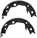 BOSCH BS916 Blue Parking Brake Shoe Set - Compatible With Select Lexus HS250h; Nissan Juke, Leaf, Rogue, Rogue Select, Sentra; Pontiac Vibe; Toyota Matrix, RAV4