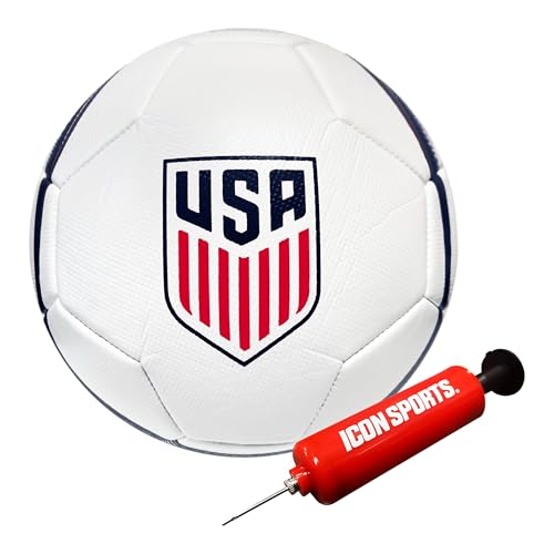 Image of Icon Sports Officially Licensed US Soccer Federation Soccer Ball