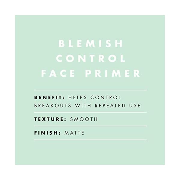 elf-Blemish-Control-Face-Primer-Large-Long-Lasting-Skin-Perfecting-Controls-Breakouts-and-Blemishes-Matte-Finish-Infused-with-Salicylic-Acid-Vitamin-E-Tea-Tree-101-fl-Oz e.l.f. Blemish Control Face Primer, Soothing & Hydrating Makeup Primer For Fighting Blemishes, Grips Makeup To Last, Vegan & Cruelty-free, Large