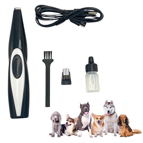 Tondeuse sans fil pour petits animaux avec tête titane céramique et moteur silencieux 24 dB