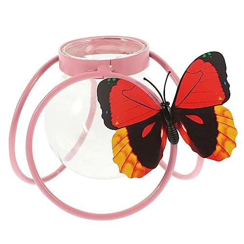 BESPORTBLE Transparente Glasvase Pflanzvase Kleine Glasvasen Für Blumen Klare Glasvase Klare Glasvasen Für Blumen Pflanzenvermehrungsstation Vase Mit Ständer Vase Für Zuhause