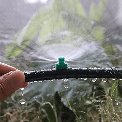 Image of (100pcs) Sprinkler 180 Degree Refraction Watering Sprayer Misting Nozzle Irrigation System for Plants, Garden Lawn, Greenhouse & Agriculture - 100 Pcs