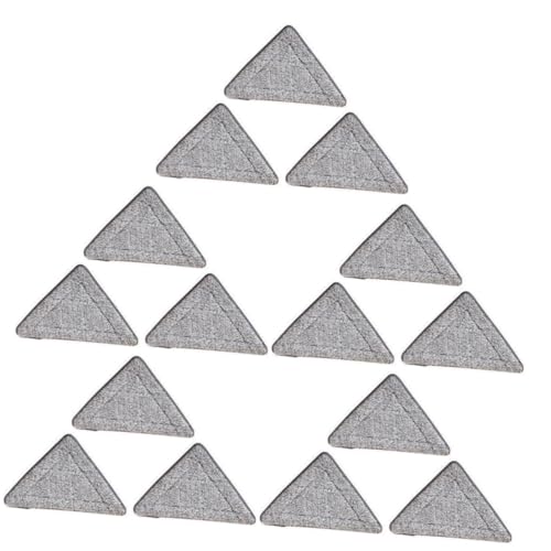 minkissy 15 Pcs Triangle Mop Head Shinemop Triangle Mop Replacement Pads Home Clearing Items Cleaning Mops Reusable Mop Pads Push Mop Head Mop Replacement Head Heads Suite Commercial Fiber