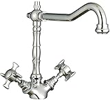 Die Armatur ist schwenkbar! Retro Niederdruck Designer Spültisch Küchen Armatur Küchenarmatur von Sanlingo