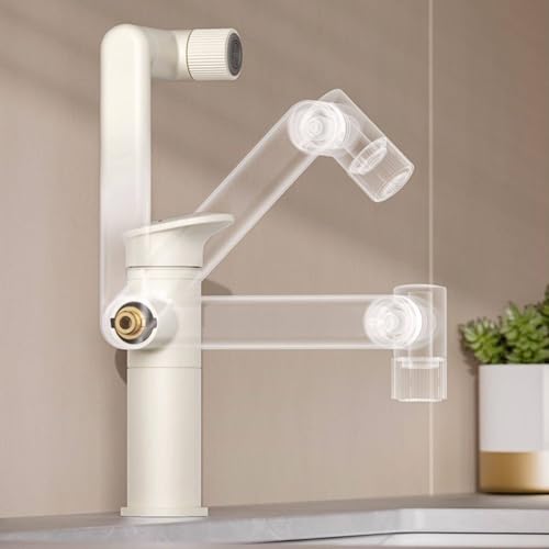 Mitigeur évier rabattable avec 2 types de jets pour robinet cuisine gris - 5