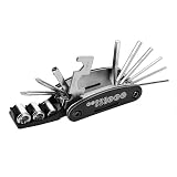 MKWGZPGW 16 in 1 Multiutensile Bici per Focus Jam² SL, Kit Riparazione Compatto E Leggero Biciclette, con Chiavi a Brugola, Strumento Raggi
