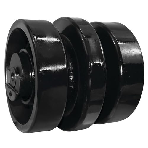 Triple Flange Bottom Roller fits New Holland C175 C185 C190 C227 C232 C234 C238 C245 LT185B LT190B 87447228 fits Case TR270 TR310 TR320 TR340 TV380