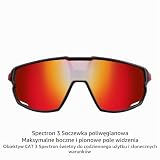 Julbo Okulary przeciwsłoneczne Rush, Czarny/Czerwony, L