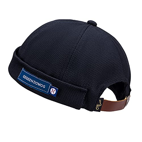 Image of CLAPE Watch Cap Work Beanie Corduroy Docker Leon Brimless Hat Rolled Cuff Harbour Hat