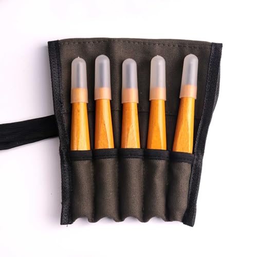 HKATOPS 5Pcs V-Sharp Wood Carving Knife by HKATOPS - Used condition - Image 7