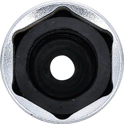 BGS 2425 | Zündkerzen-Einsatz Sechskant | dünnwandig | Antrieb Innenvierkant 12,5 mm (1/2) | SW 16 mm