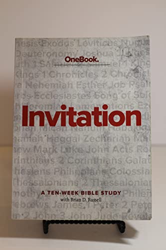 Invitation A ten-week Bible study 1628241357 Book Cover