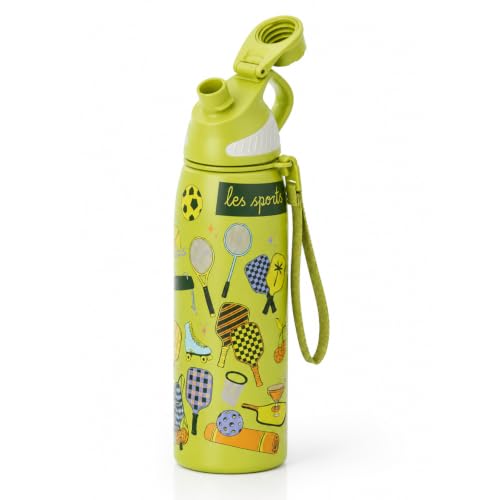 Image of 32 oz Insulated Stainless Steel Water Bottle No Straw Magnetic Lid