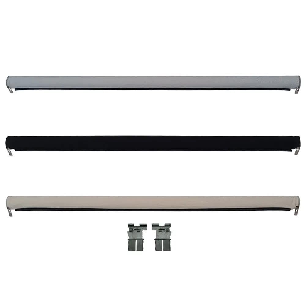 Auto Panorama Schiebedach Sonnenschutz Vorhang Rollo Für Vw Für Tiguan Für Touran 2008 2009 2010 2011 2012 2013 2014 2015 2016-17 Auto-Sonnenblende(Schwarz)