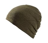 K & S Wendemütze Jagd Orange Signalcamo/Olivgrün Sichtbarkeit Drückjagd Treibjagd Beanie Mütze