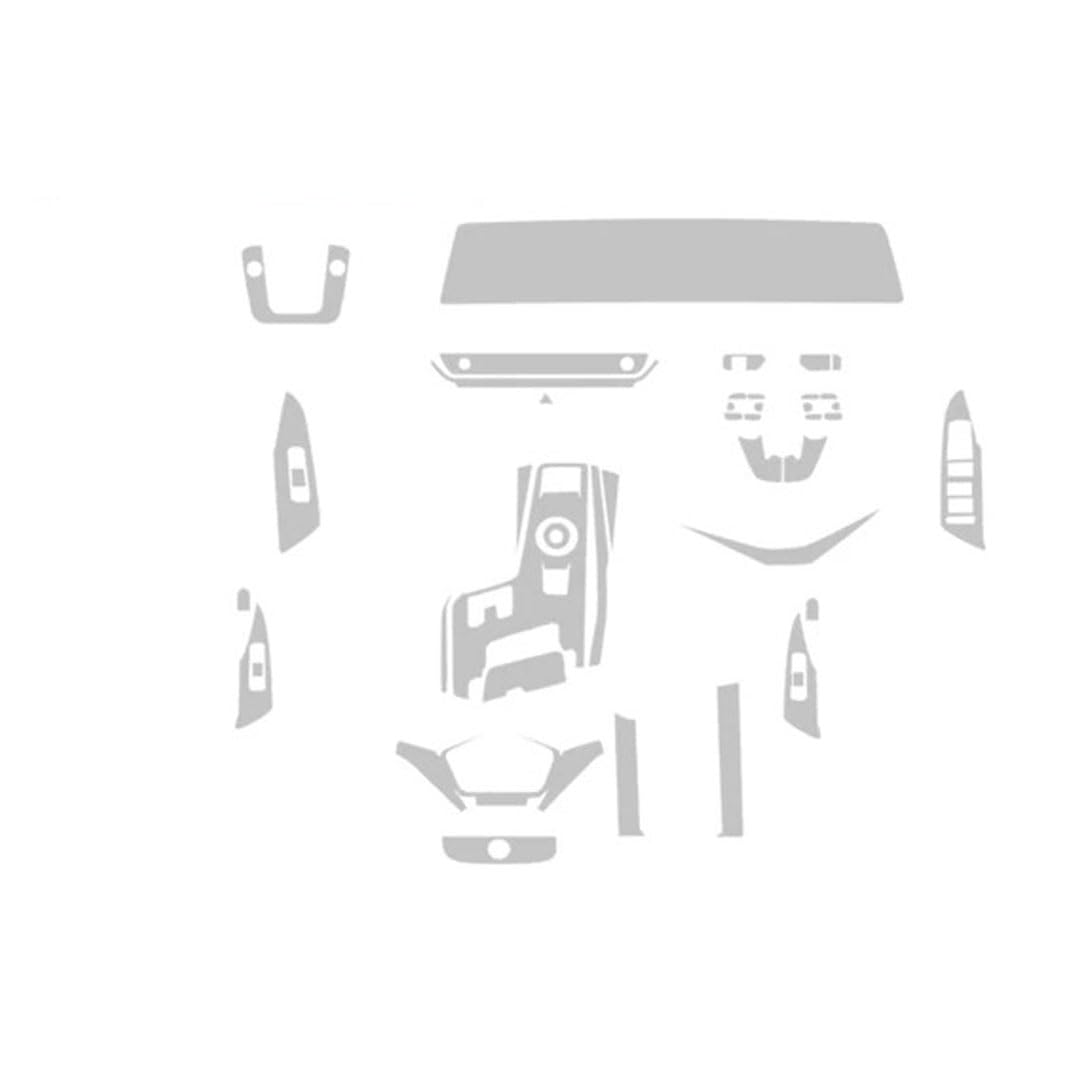 Conpert PPF film for car for Kia K8 2022-2023, Transparent TPU Film Dashboard and Navigation Interior Protection Film Sticker