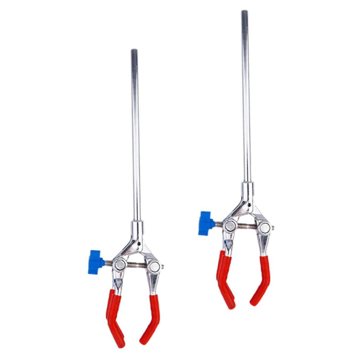 ULTECHNOVO 10piezas Abrazadera De Laboratorio Ajustable De Acero Inoxidable Para Frascos y Tubos De Ensayo De Accesorio Esencial Para Soporte De Retorta Resistente y Duradero