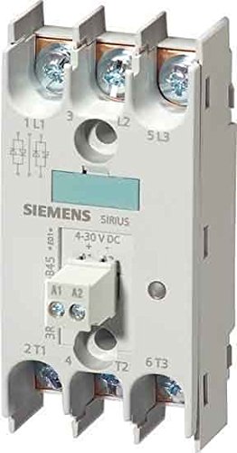 Relais statique Siemens Sirius 3RF2 55A 48-600V avec connexion à ressort