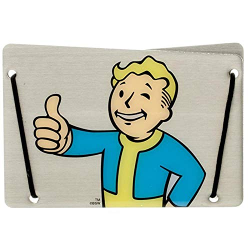 Fallout Vault Boy Slim Aluminum Card Wallet #TOP26
