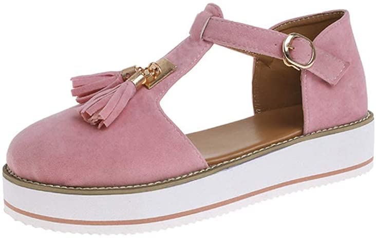 Sandale plateforme confortable femmes : chaussures été plage et nu-pieds marche voyage