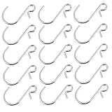 ROMISBABA 100pezzi Ganci Forma Di s in Acciaio Resistente Ganci Antiruggine in Metallo Sospesi Per Appendere Pentole Padelle Asciugamani Borse Vasi Da Fiori e Attrezzi