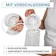 ARNOMED® Spuckbeutel mir Ring [25 STÜCK] - LDPE Kotztüten mit Ring für Erwachsene & Kinder - Spucktüten Auslaufsicher - Brechbeutel - Kotzbeutel für Reisen - Brechtüten - Auffangbeutel für Erbrechen