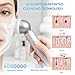 KINGDO Sonic Facial Cleansing Brush, Electric Face Scrubber with 3 Cleaning Modes, IPX7 Waterproof face Brushes for Cleansing with 2 Magnetic Brush Heads, Rechargeable Battery for All Skin Types