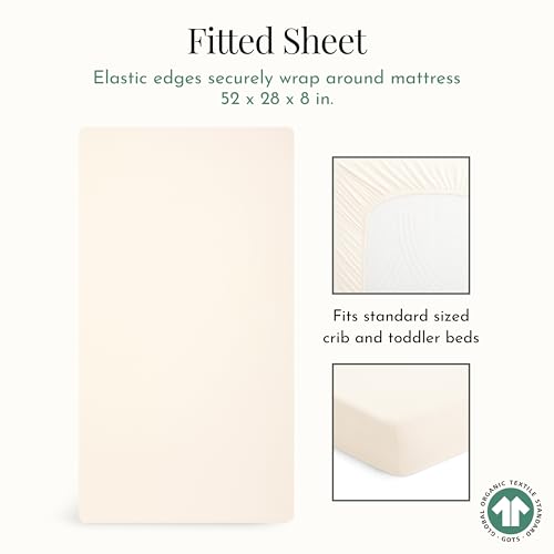 Image of Evolur Rain Boho 3 Piece Toddler Bedding Set, Super Soft and Breathable Toddler Bedding, Machine Washable, Includes Fitted Sheet, Comforter and Pillow Case