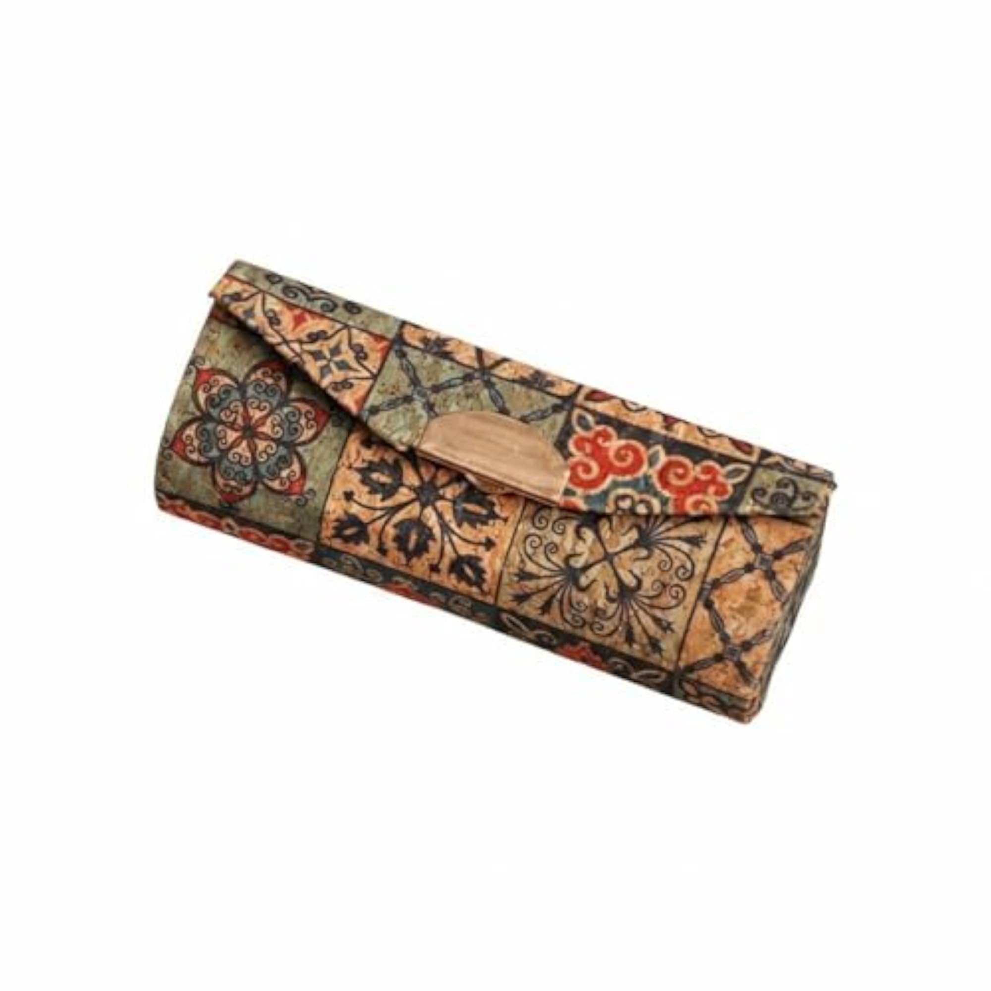 Chinese Design Lipstick Case with Mirror, Foldable