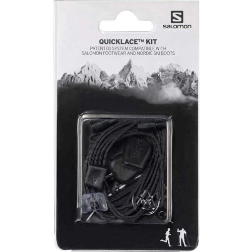 Salomon Quicklace Kit Piezas de recambio, Black, 42 2/3