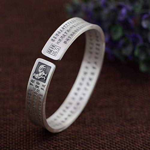 Bague Zodiaque Coq S990 : offrez un bijou rétro fait à la main au fini mat concave unique