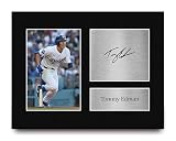 HWC Trading Tommy Edman Los Angeles Dodgers Gifts Printed Signed Autograph Picture for Baseball Memorabilia Fans - US Letter (ID-007283)