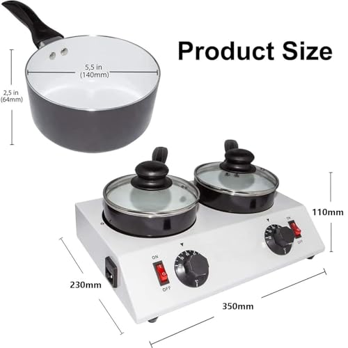 Máquina eléctrica para fundir chocolate con control de temperatura miniatura 3