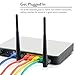 GearIT 50-Pack, Cat5e Ethernet Patch Cable 3 Feet - Snagless RJ45 Computer LAN Network Cord, Black - Compatible with 48 Port Switch POE Rackmount 48port Gigabit