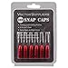 Vector Optics 9mm Snap Caps,Trainning Dummy Round Snap Caps 9mm Luger 6pcs