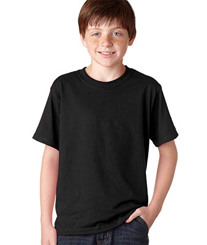 Jerzees boys Heavyweight Blend T-Shirt(29B)-BLACK-L2