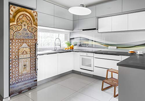Película autoadhesiva nevera 70x190 cm pegatinas pared cocina 3