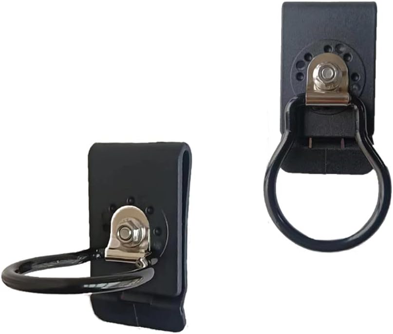 XXHong 2PCS Flashlight Holder for Belt Flashlight Holder Belt Flashlight Clip Duty Belt 1.57 inch Belt Flashlight Clip Tool Clip
