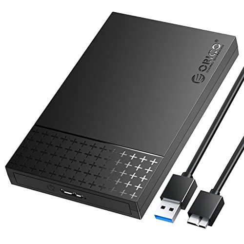 ORICO Carcasa para Disco Duro SSD Externo,USB 3.0 a SATA III Caja Disco Duro de hasta...