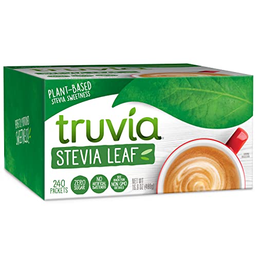 Truvia Original Calorie-Free Sweetener From The Stevia Leaf Packets, 16.9 Oz Box, 240 Count (Pack Of 1) #TOP7