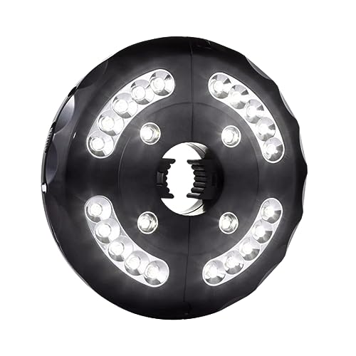 Tofficu Lampe Parapluie Led Blanche Détachable Lampe De Tente Sans Fil Pour Camping Jardin