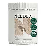 Needed. Prenatal Iron