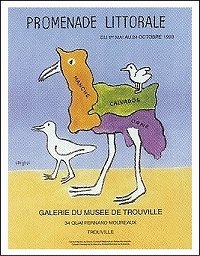 Amazon.co.jp: ポスター サヴィニャック Raymond Savignac PROMENADE
