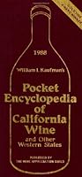 Pocket Encyclopedia of California Wine 0932664407 Book Cover