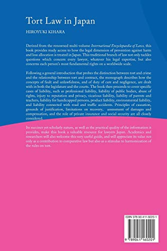 Tort Law in Japan