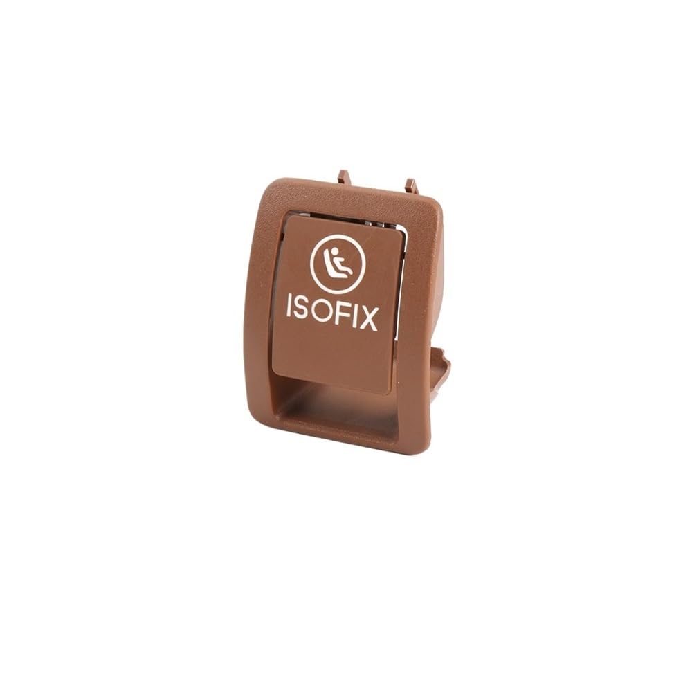 PJFSQAD Universal Car Rear Child Seat Anchor Safety Fit For ISOFix Cover Restraint For Mercedes For Benz W253 GLC Class A2059200806(Brown 2)