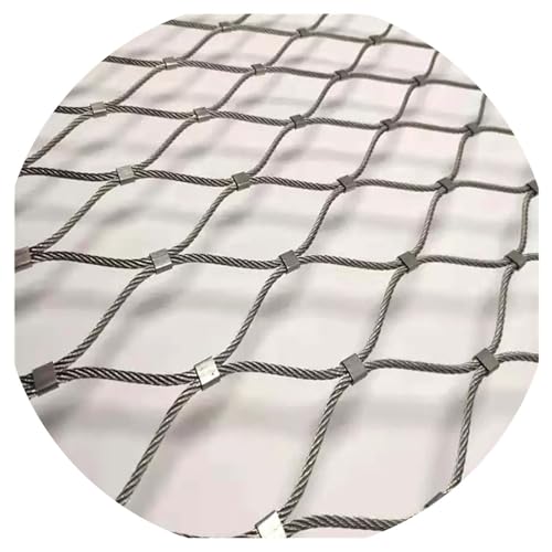 Red de protección de 10x10 cm para balcones con alambre duradero de 2 mm de diámetro 5