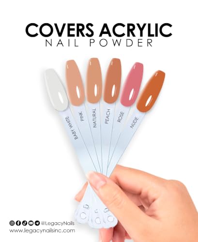 Legacy Nails Polvo Acrílico Cover, 8 onzas miniatura 4