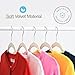 Home-it Premium Velvet Hangers 50 Pack - Ivory Suit Hangers Non Slip - Heavy Duty Clothes Hangers for Closet, Jacket, Shirt, Pants and Suit, Hook Swivel 360 - Ultra Thin