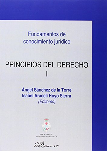 Portada de Principios del Derecho I